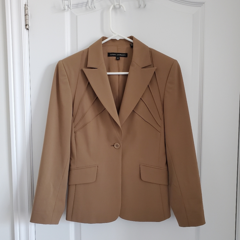 NWOT Wool-Blend Sandra Angelozzi Blazer
